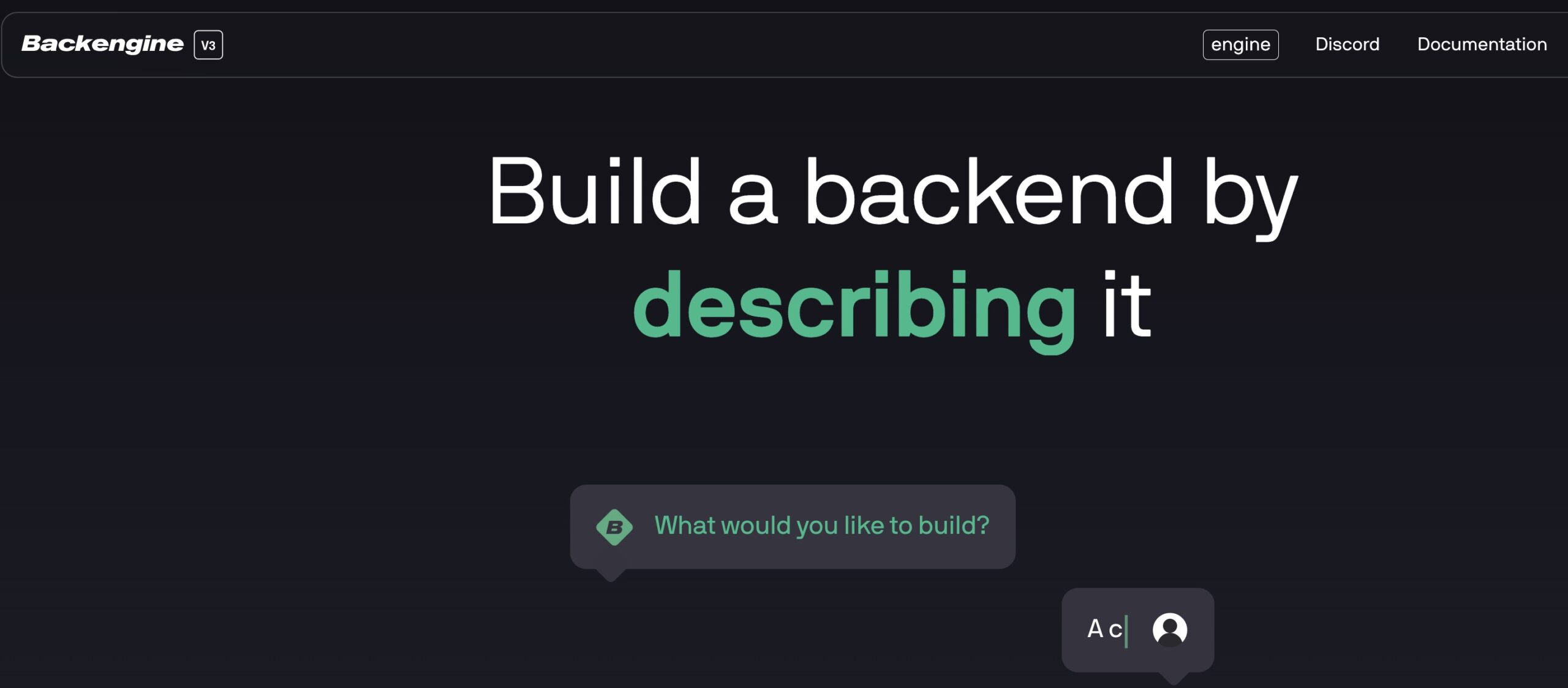 Backengine ai
