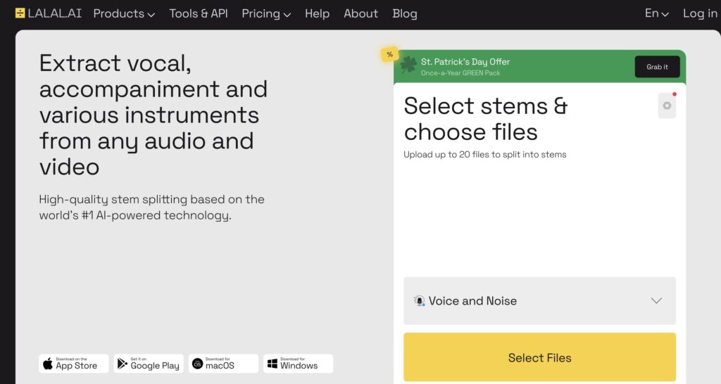 Lalal.ai-Revolutionizing Audio Editing